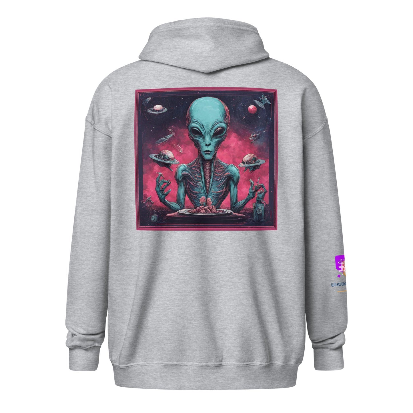 Unisex heavy blend zip hoodie