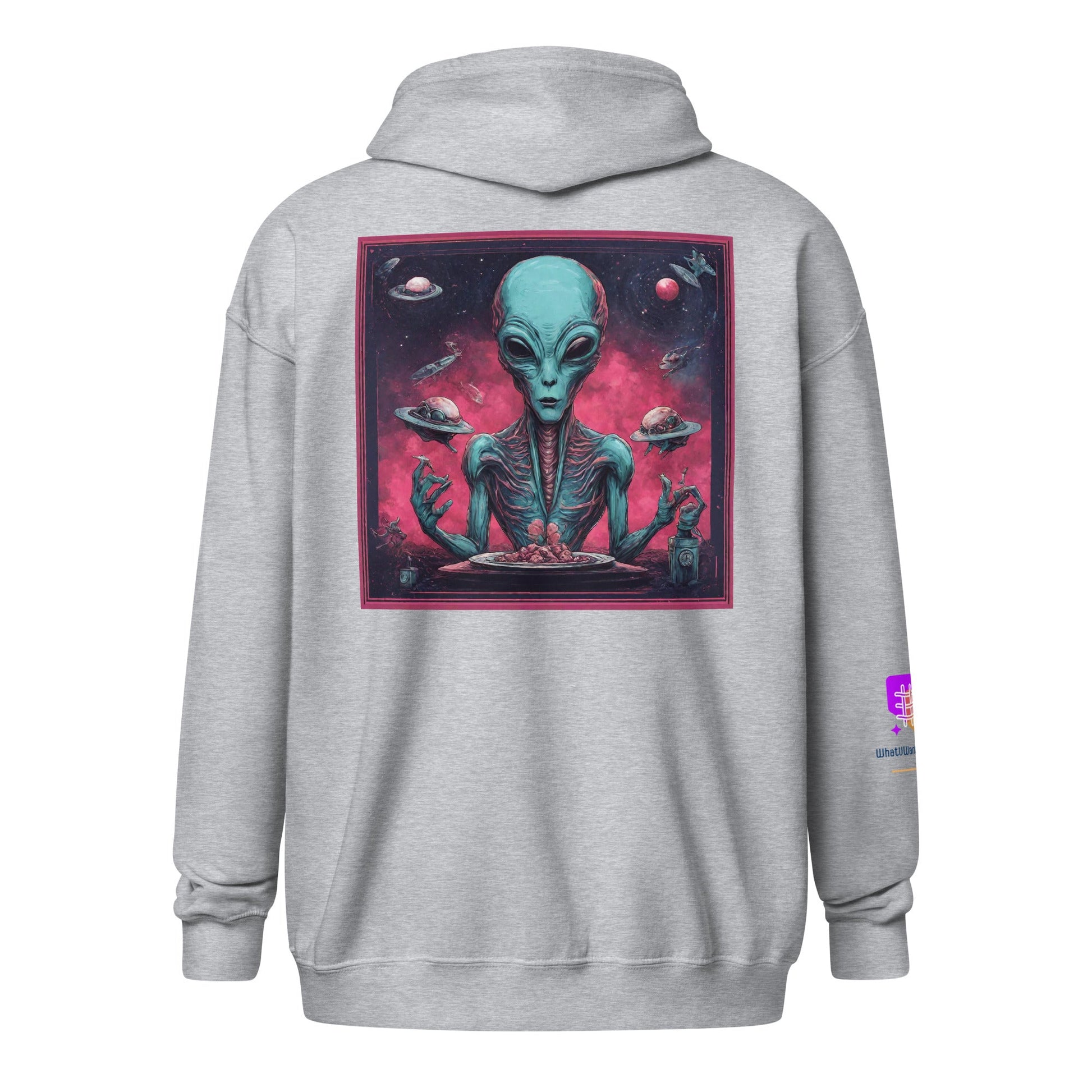 Unisex heavy blend zip hoodie