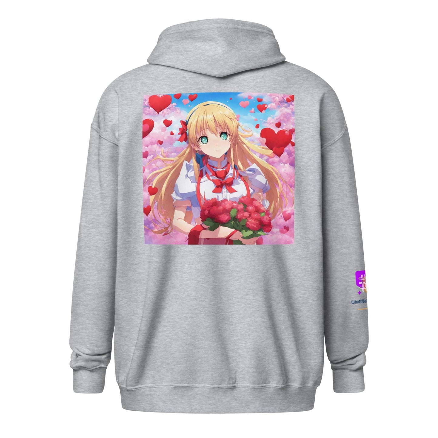 Unisex heavy blend zip hoodie