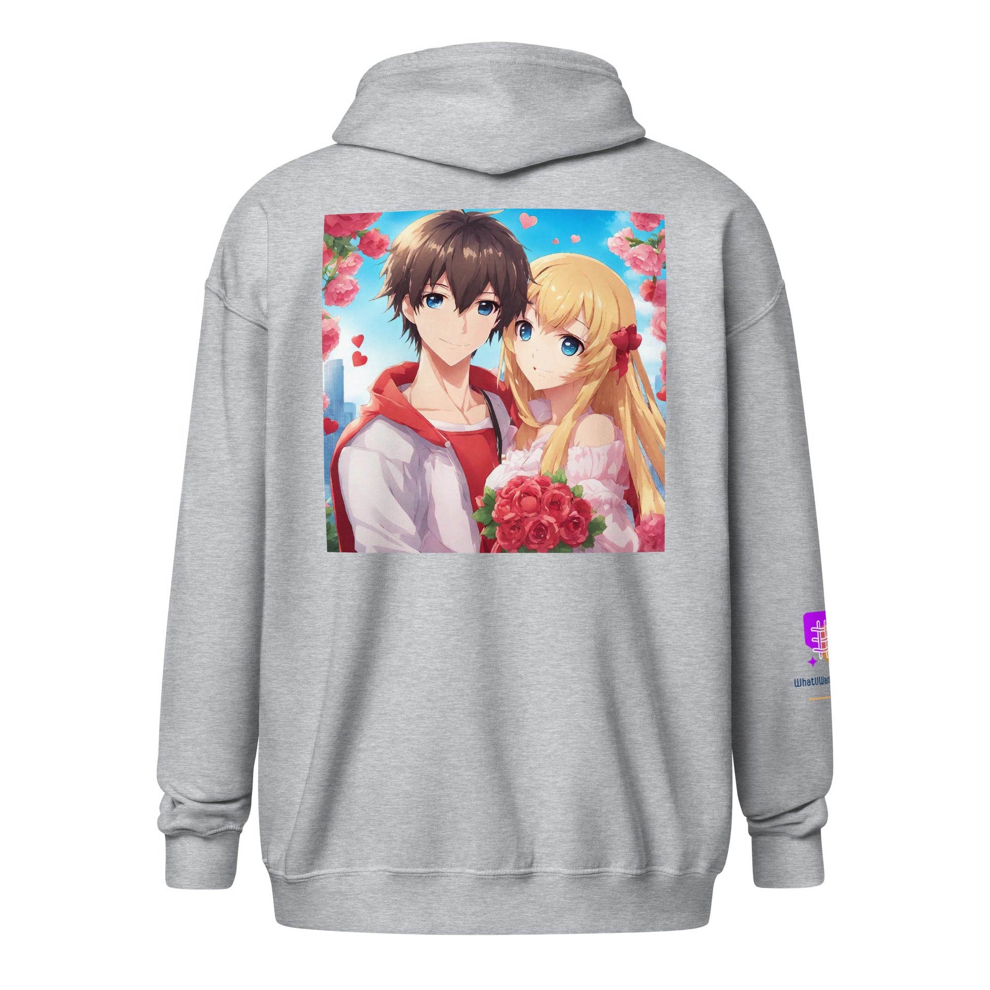 Unisex heavy blend zip hoodie