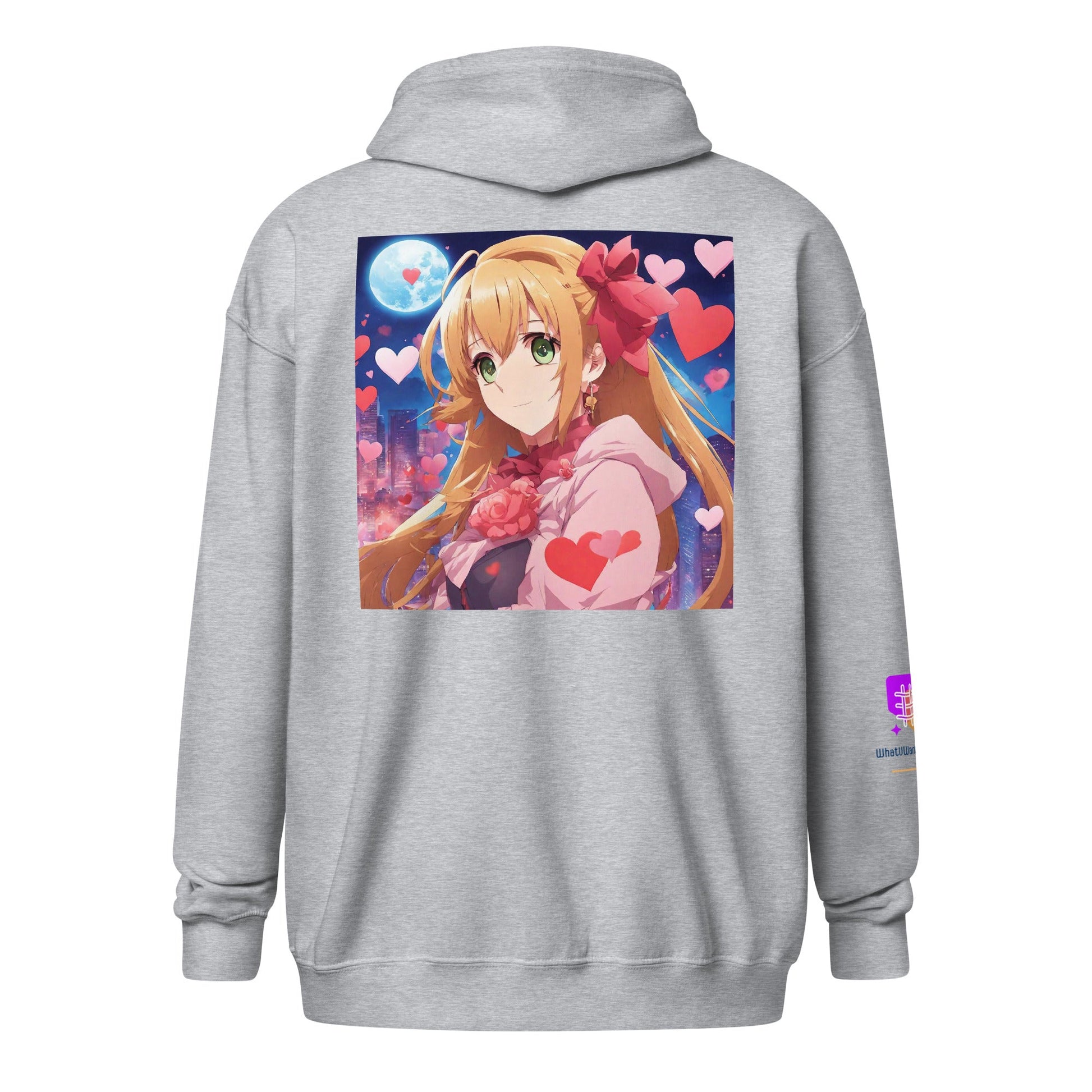 Unisex heavy blend zip hoodie