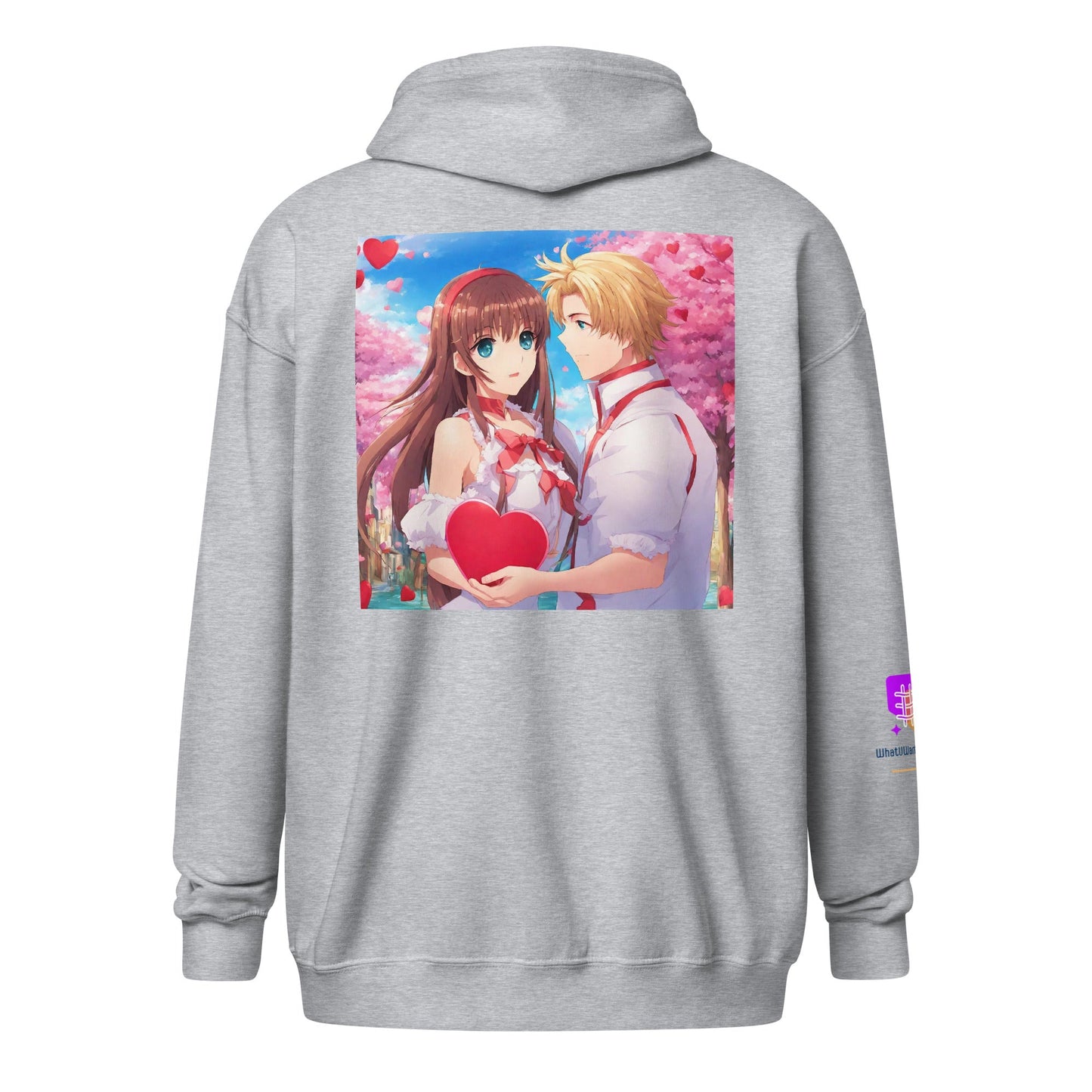 Unisex heavy blend zip hoodie