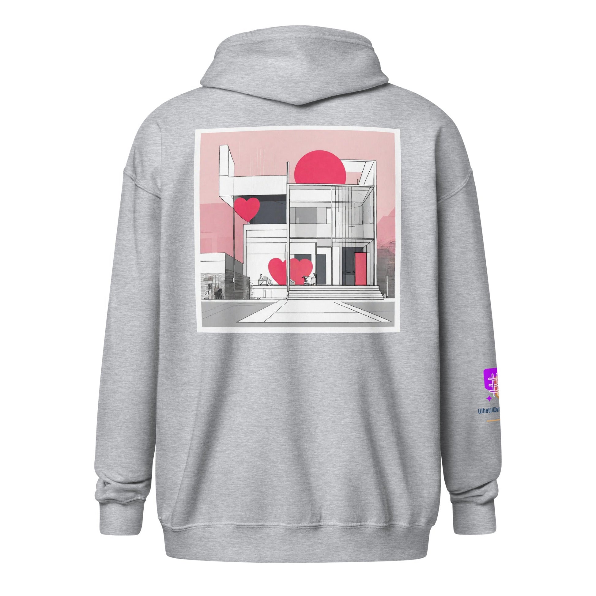 Unisex heavy blend zip hoodie