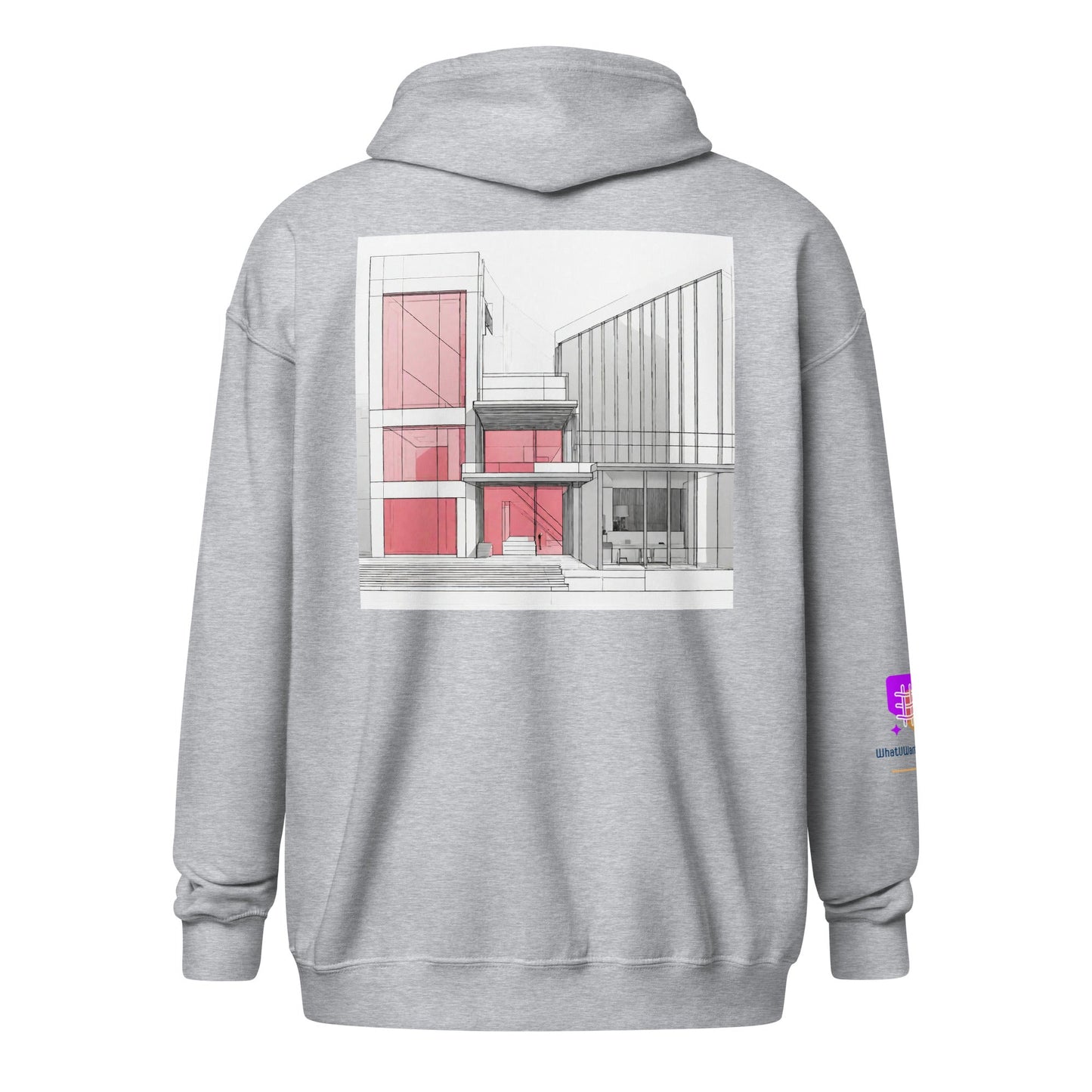 Unisex heavy blend zip hoodie