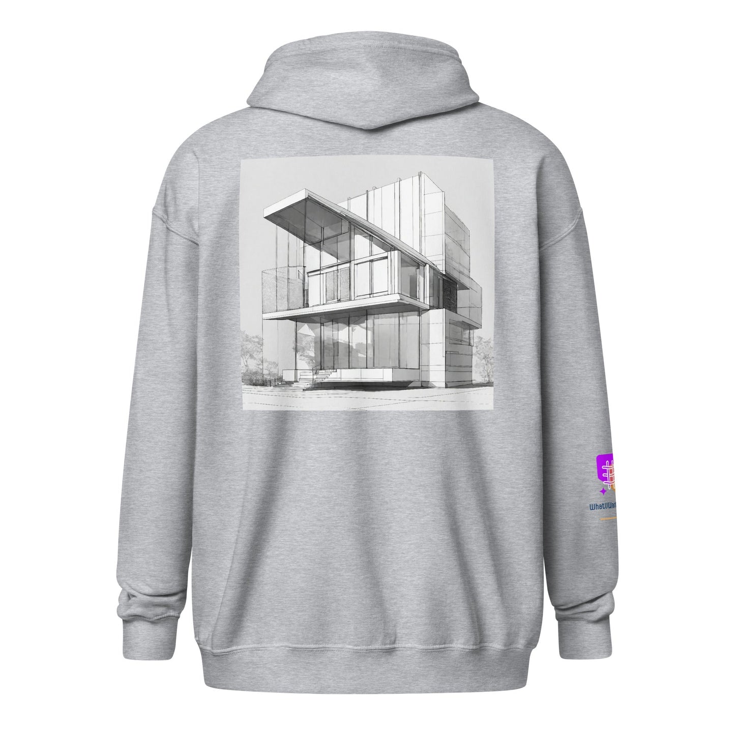 Unisex heavy blend zip hoodie