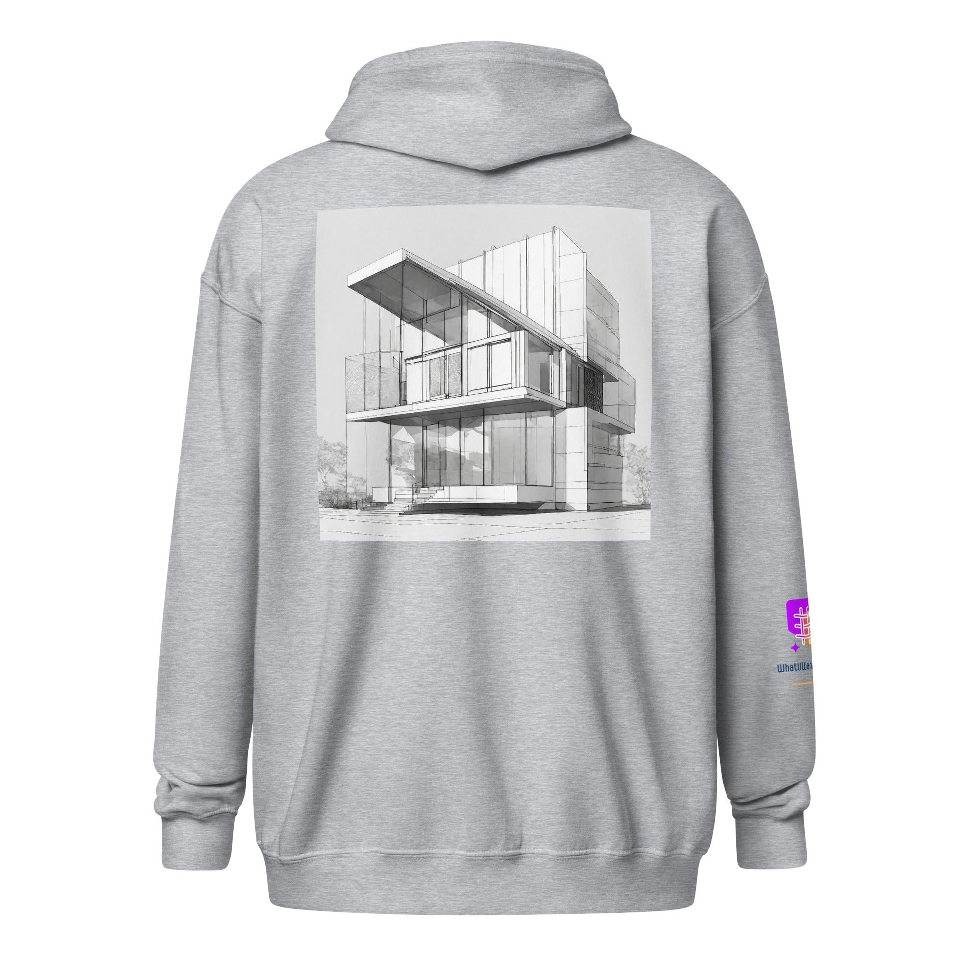 Unisex heavy blend zip hoodie