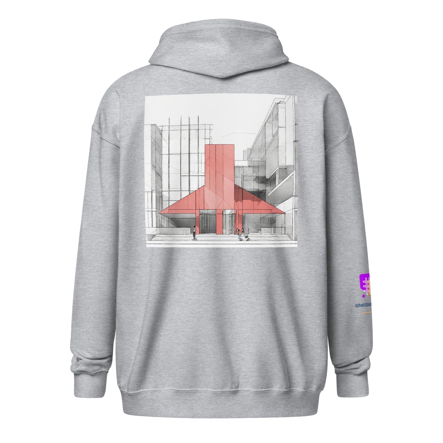 Unisex heavy blend zip hoodie