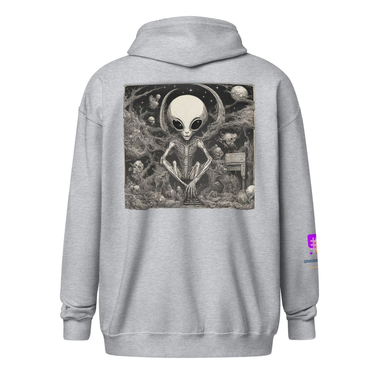 Unisex heavy blend zip hoodie