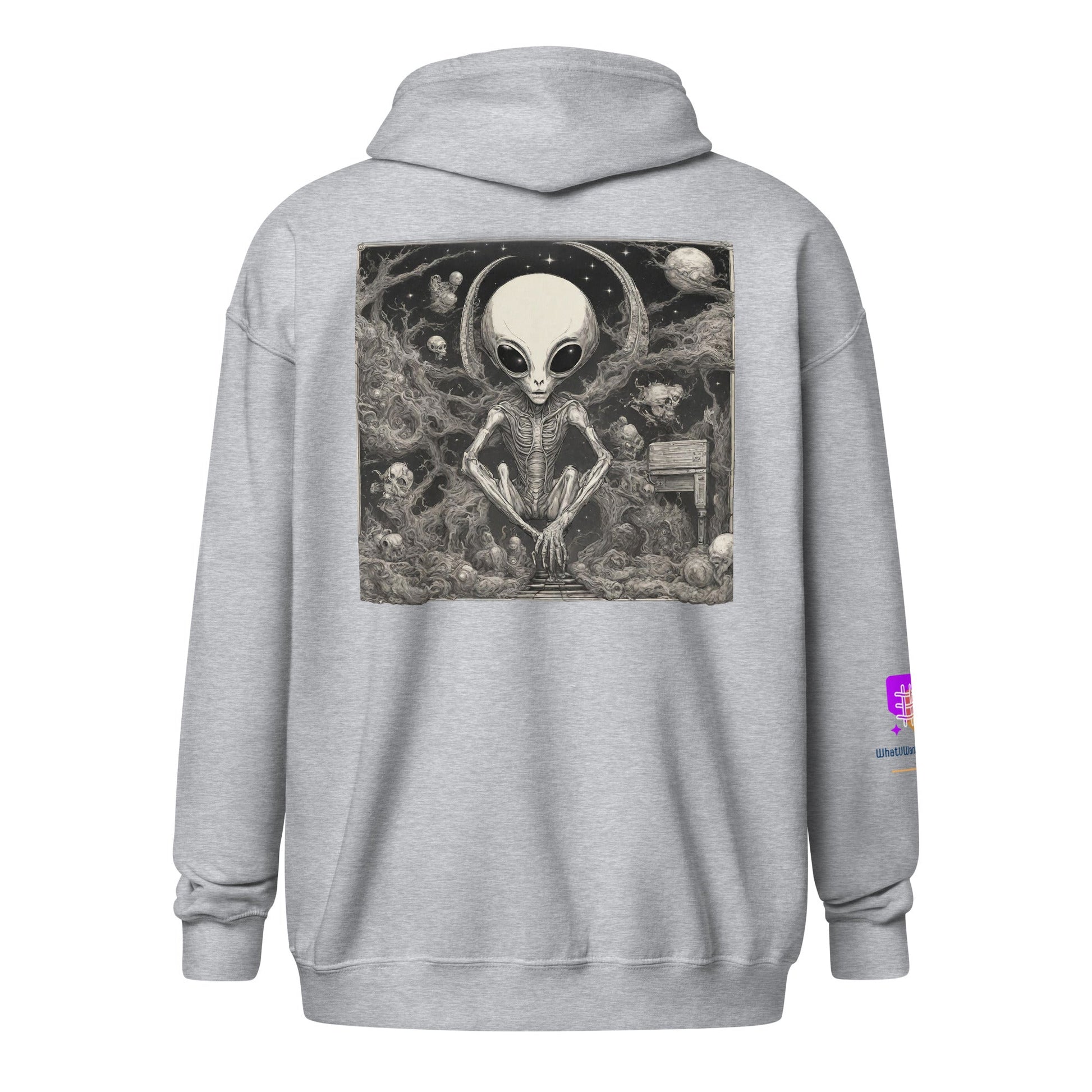 Unisex heavy blend zip hoodie