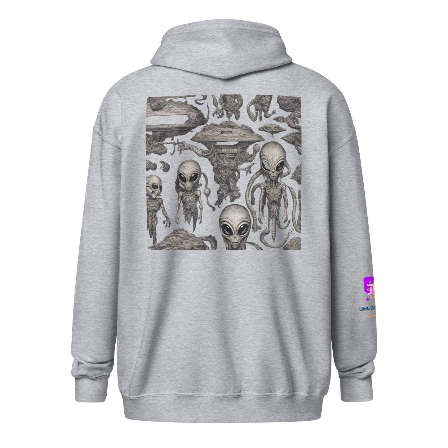 Unisex heavy blend zip hoodie