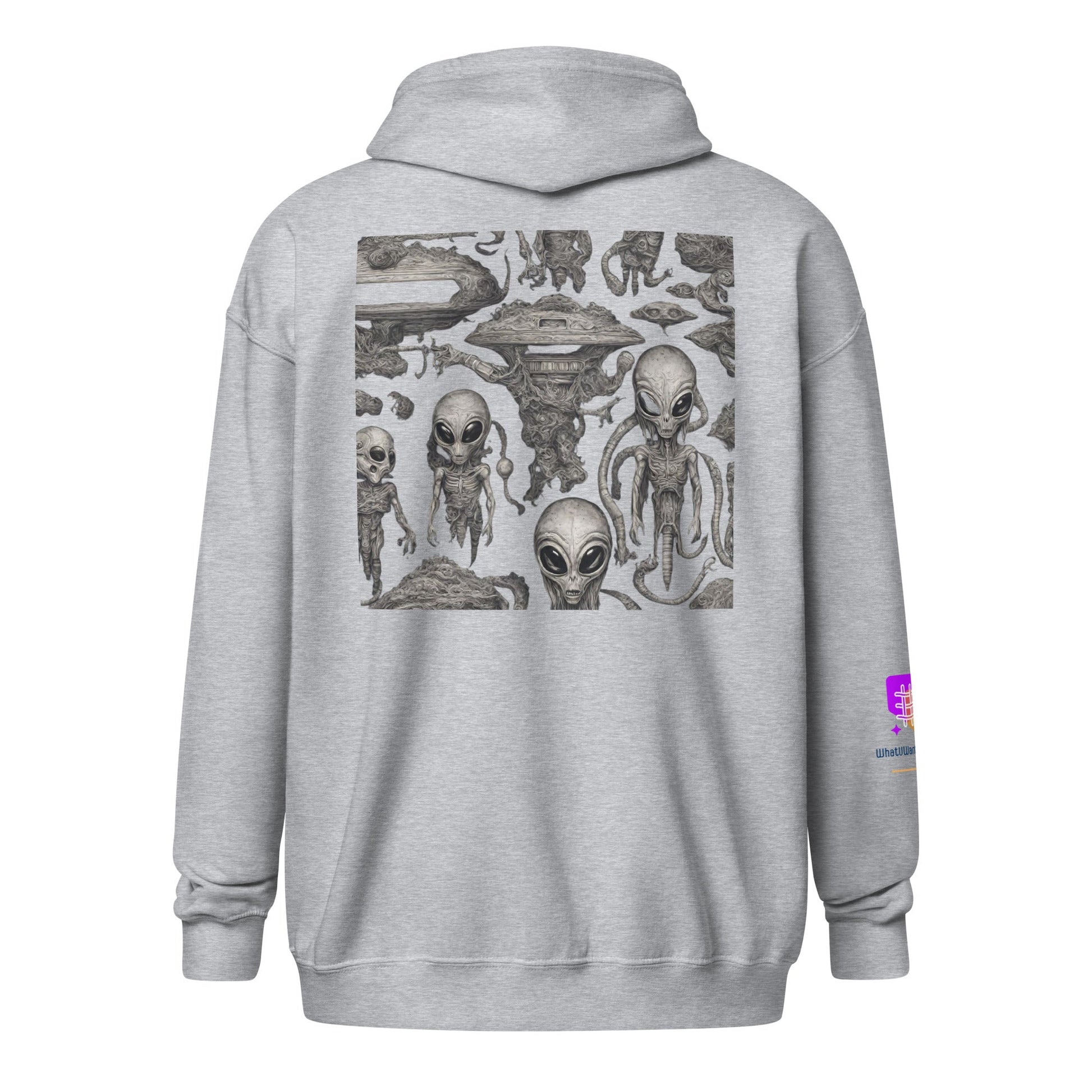 Unisex heavy blend zip hoodie