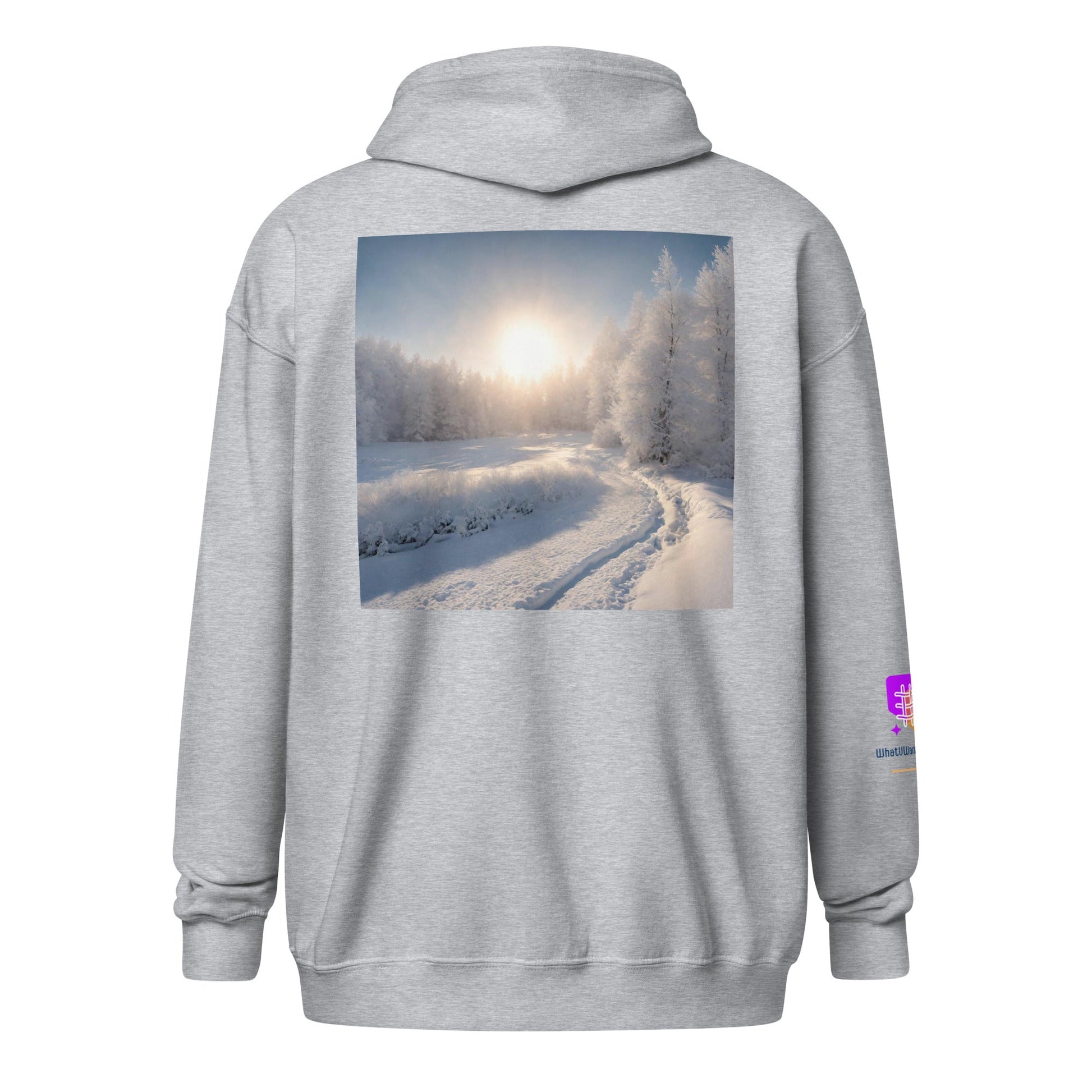 Unisex heavy blend zip hoodie