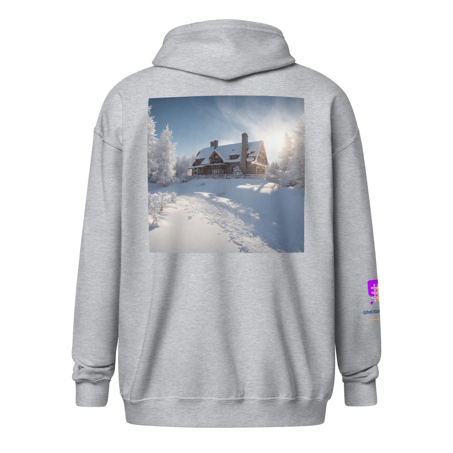 Unisex heavy blend zip hoodie