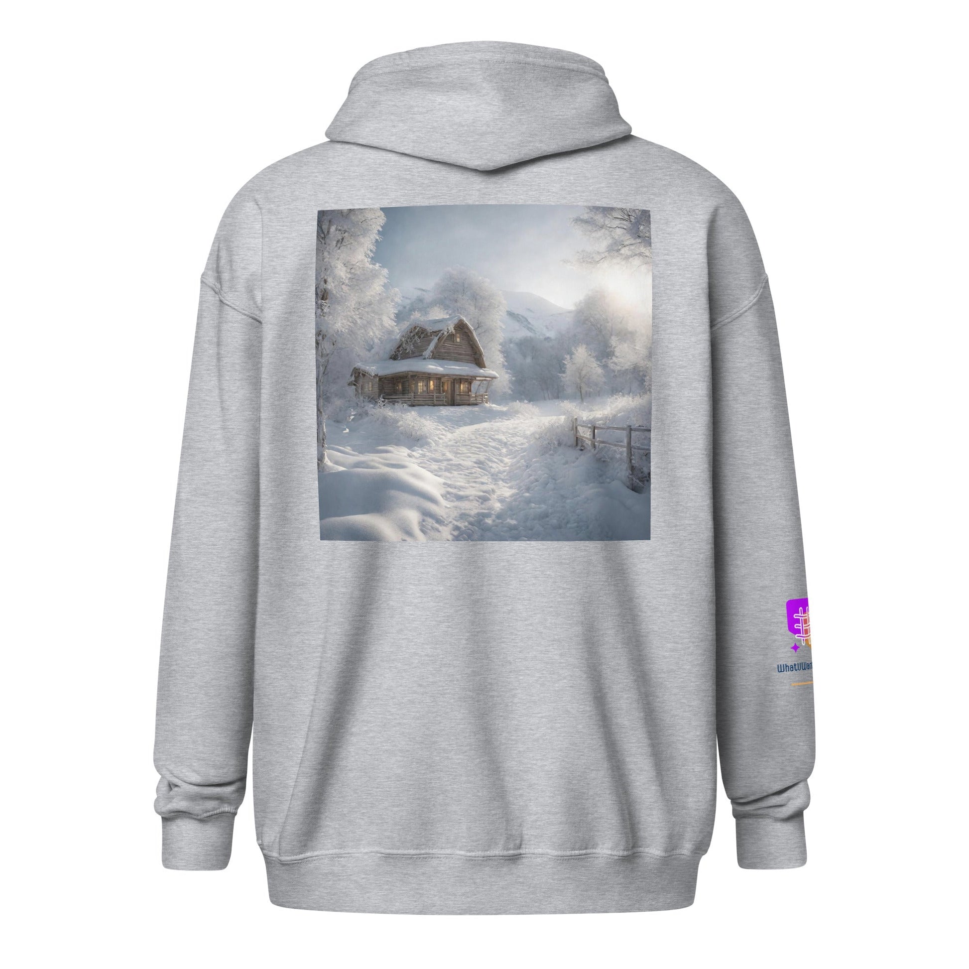 Unisex heavy blend zip hoodie