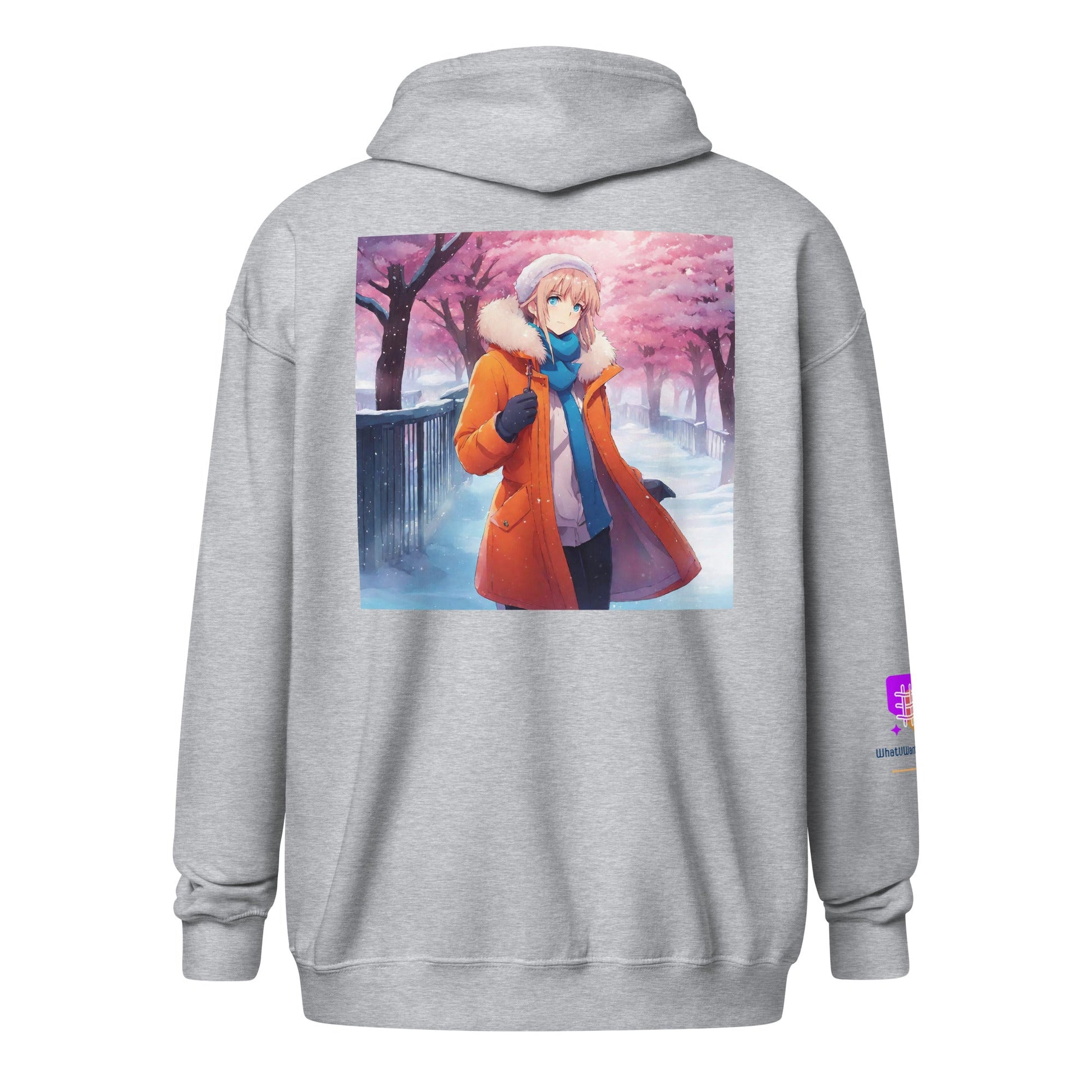 Unisex heavy blend zip hoodie