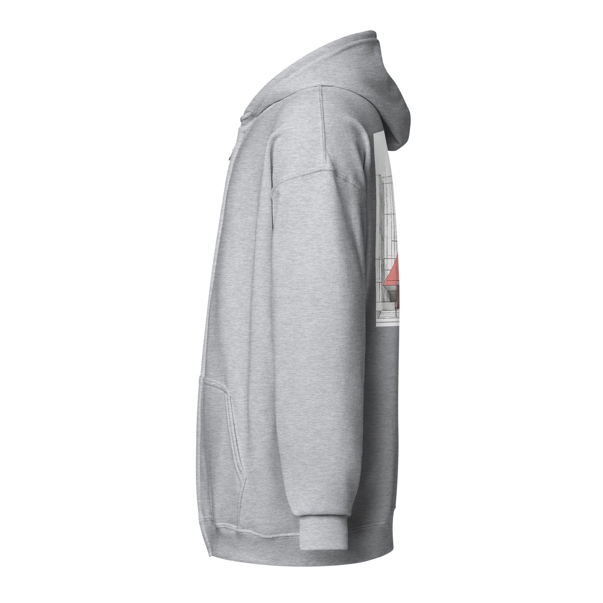 Unisex heavy blend zip hoodie