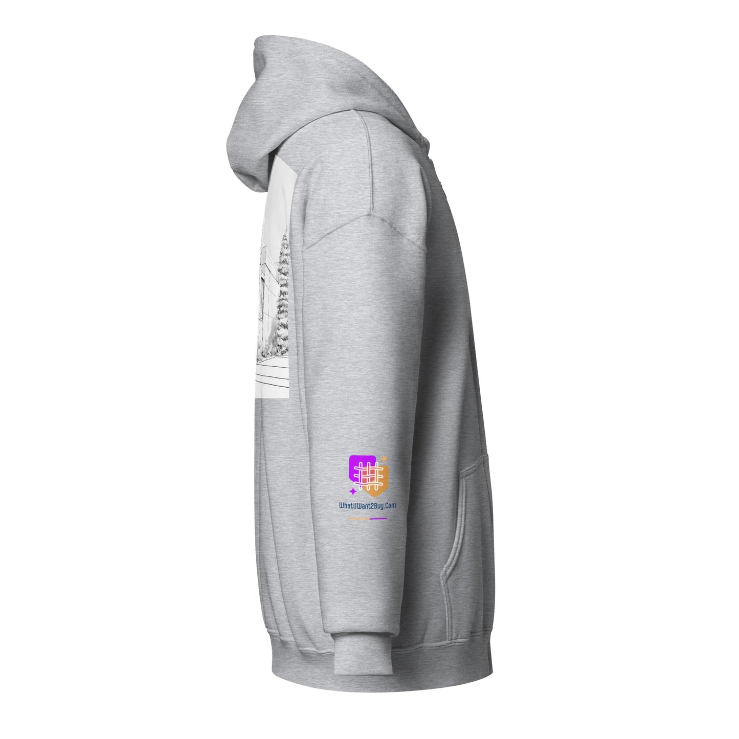 Unisex heavy blend zip hoodie