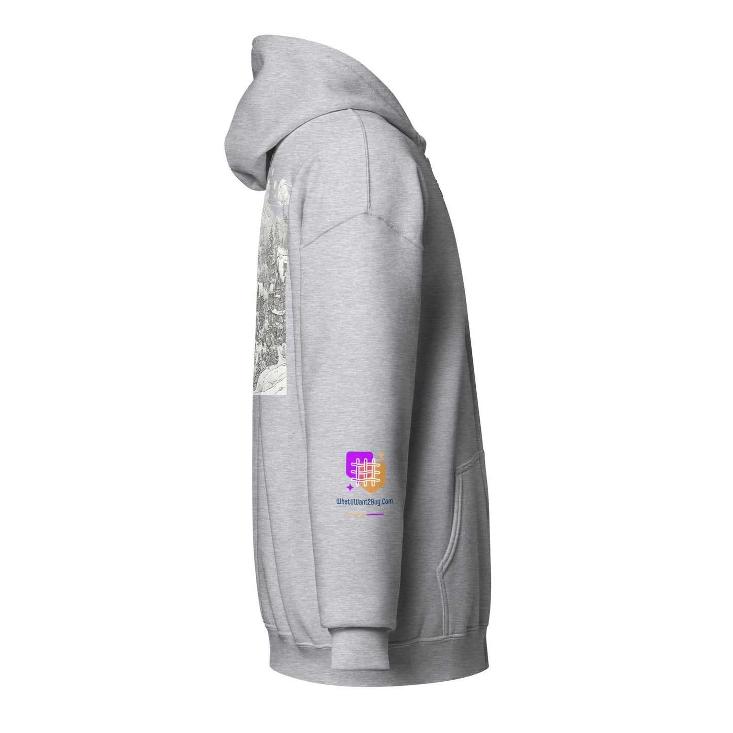 Unisex heavy blend zip hoodie