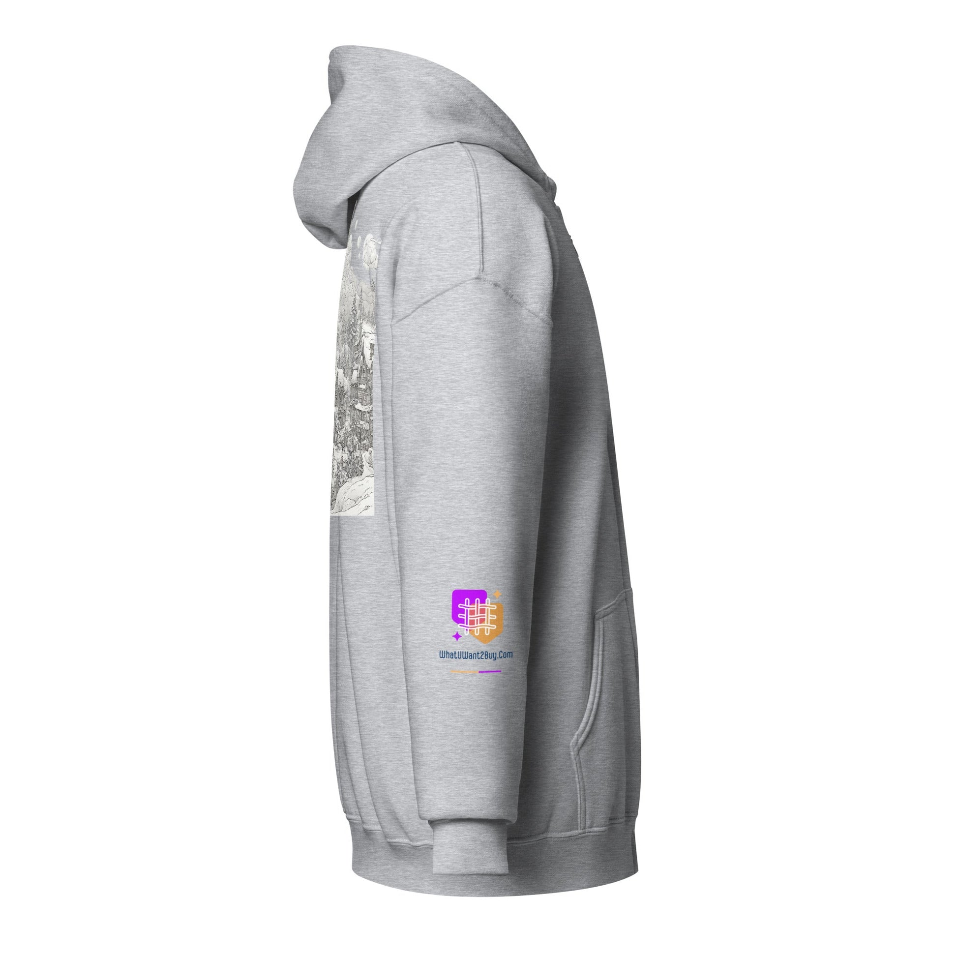 Unisex heavy blend zip hoodie