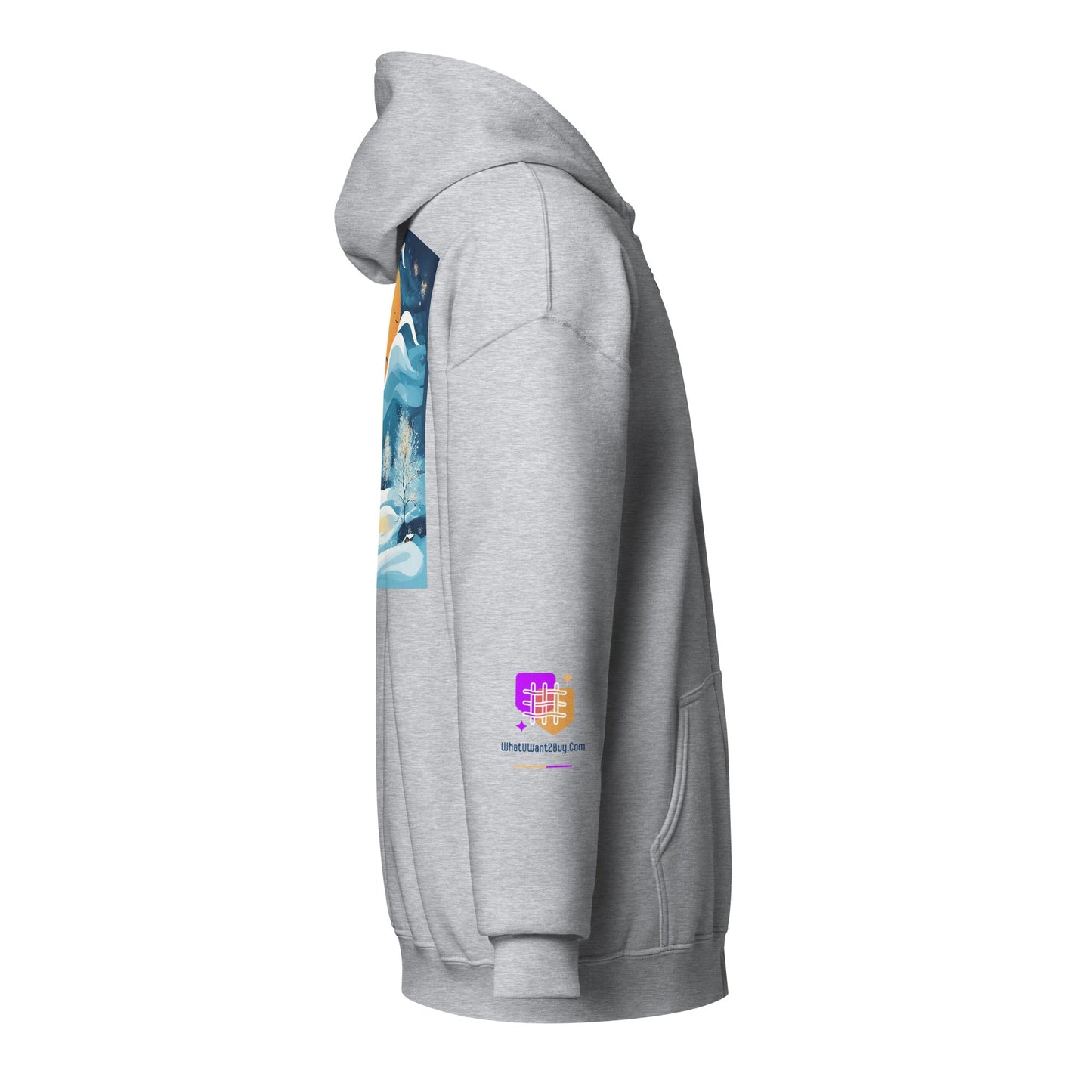 Unisex heavy blend zip hoodie