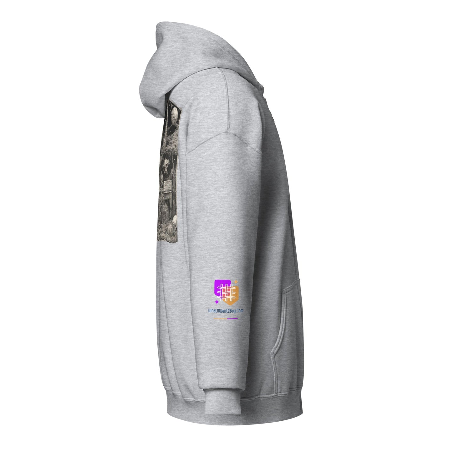 Unisex heavy blend zip hoodie
