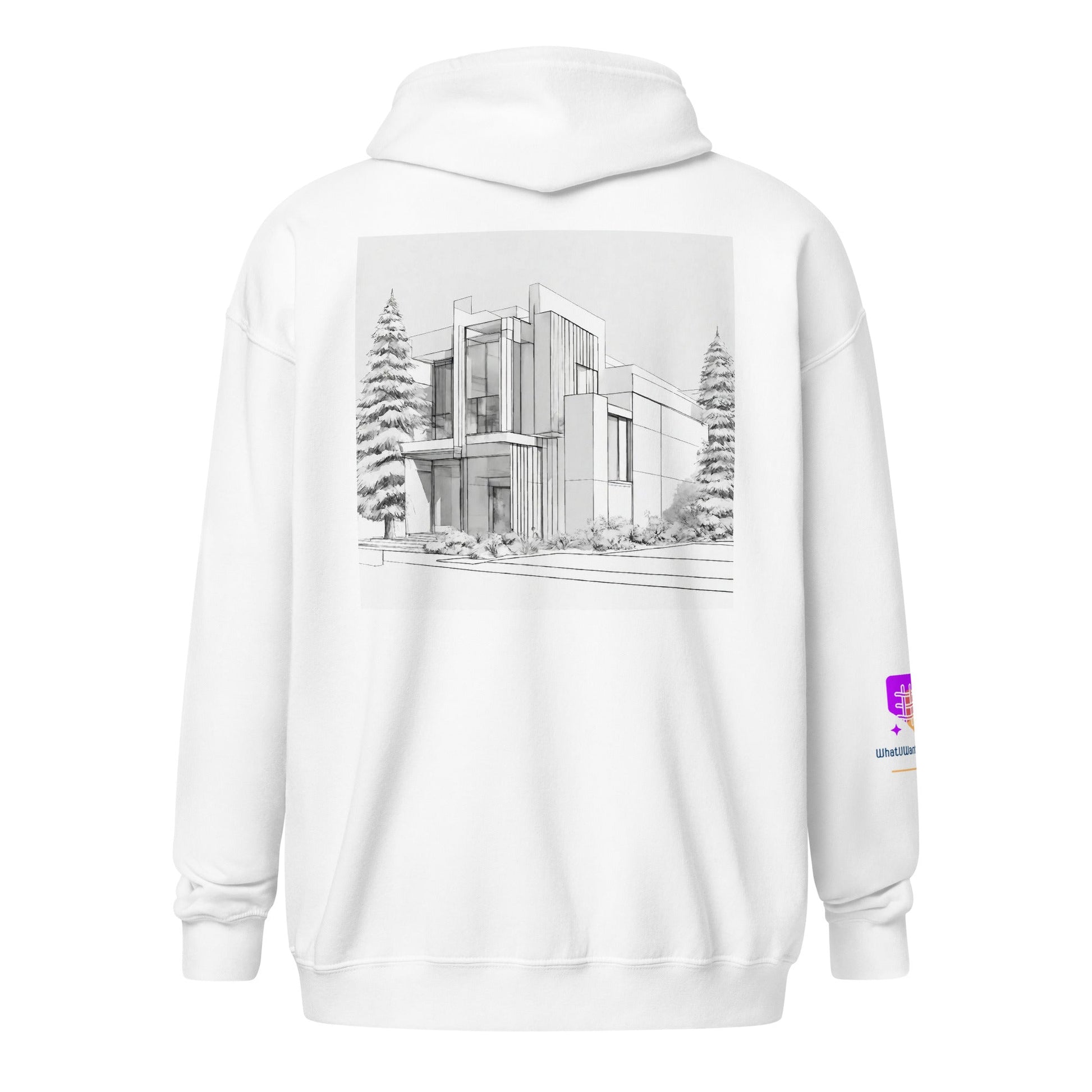 Unisex heavy blend zip hoodie