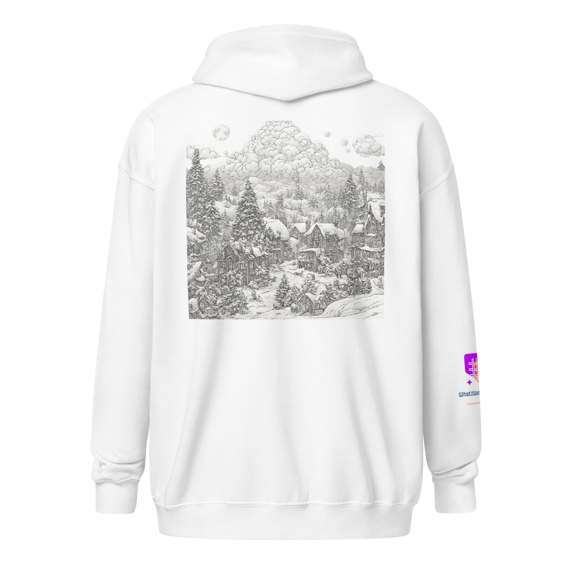 Unisex heavy blend zip hoodie