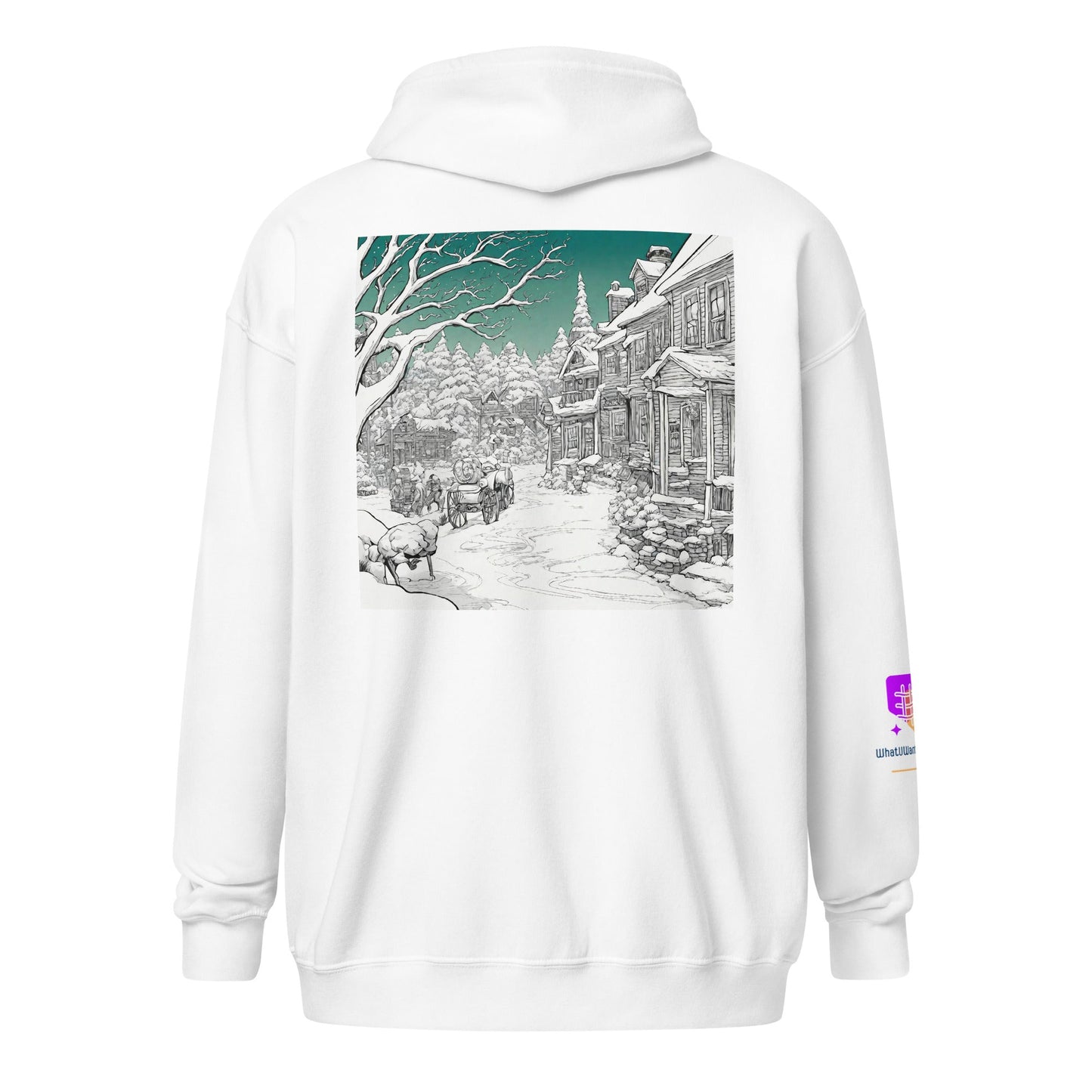 Unisex heavy blend zip hoodie