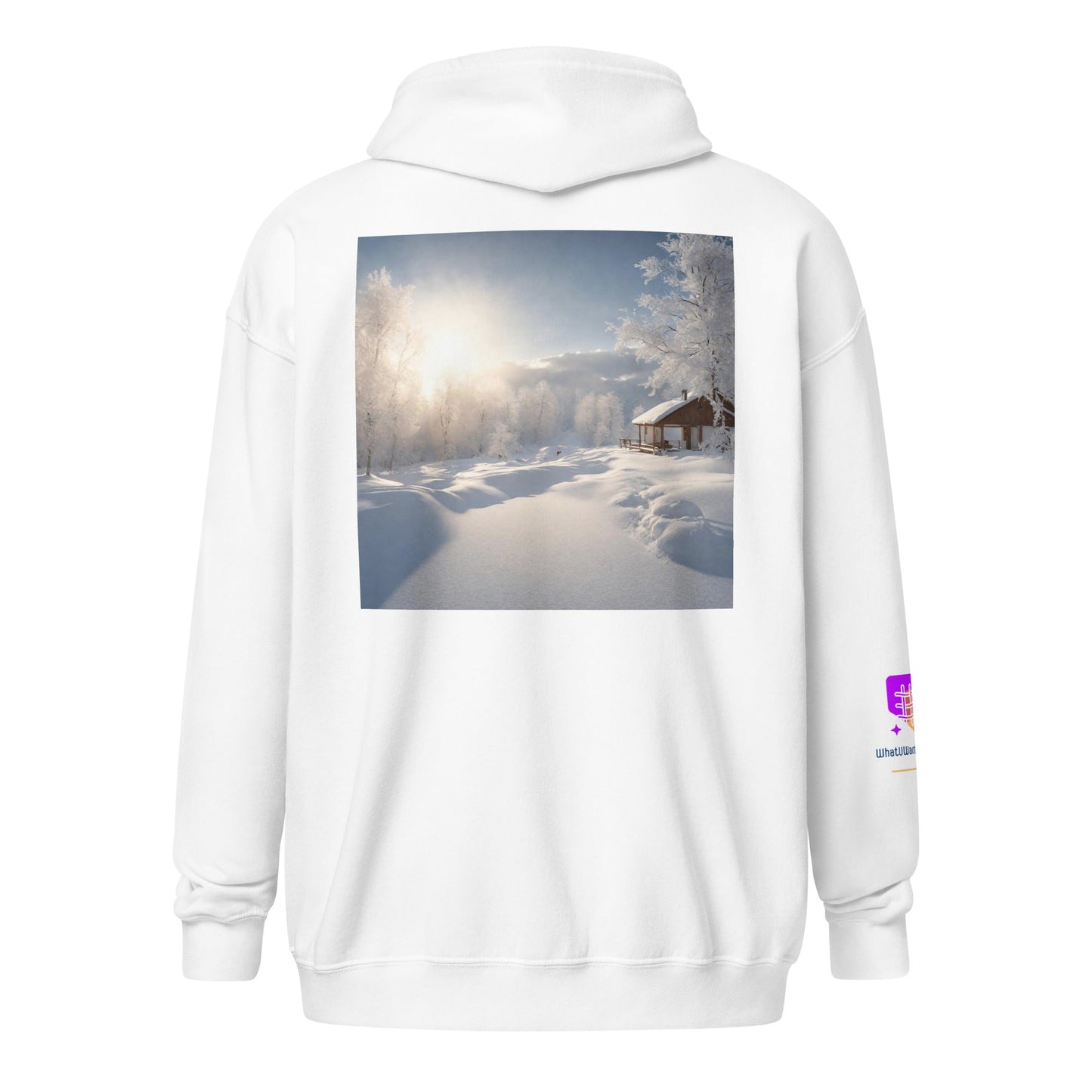 Unisex heavy blend zip hoodie