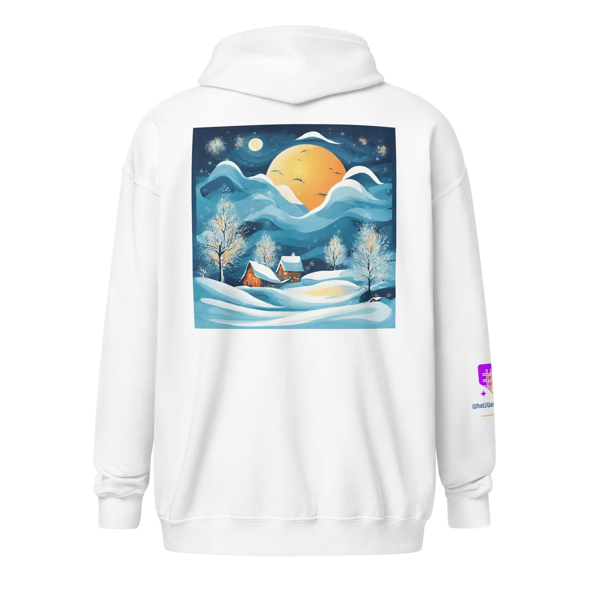 Unisex heavy blend zip hoodie