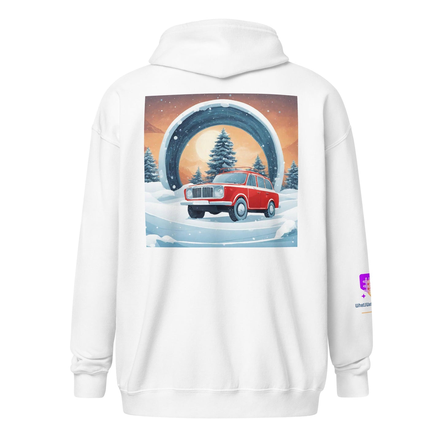 Unisex heavy blend zip hoodie