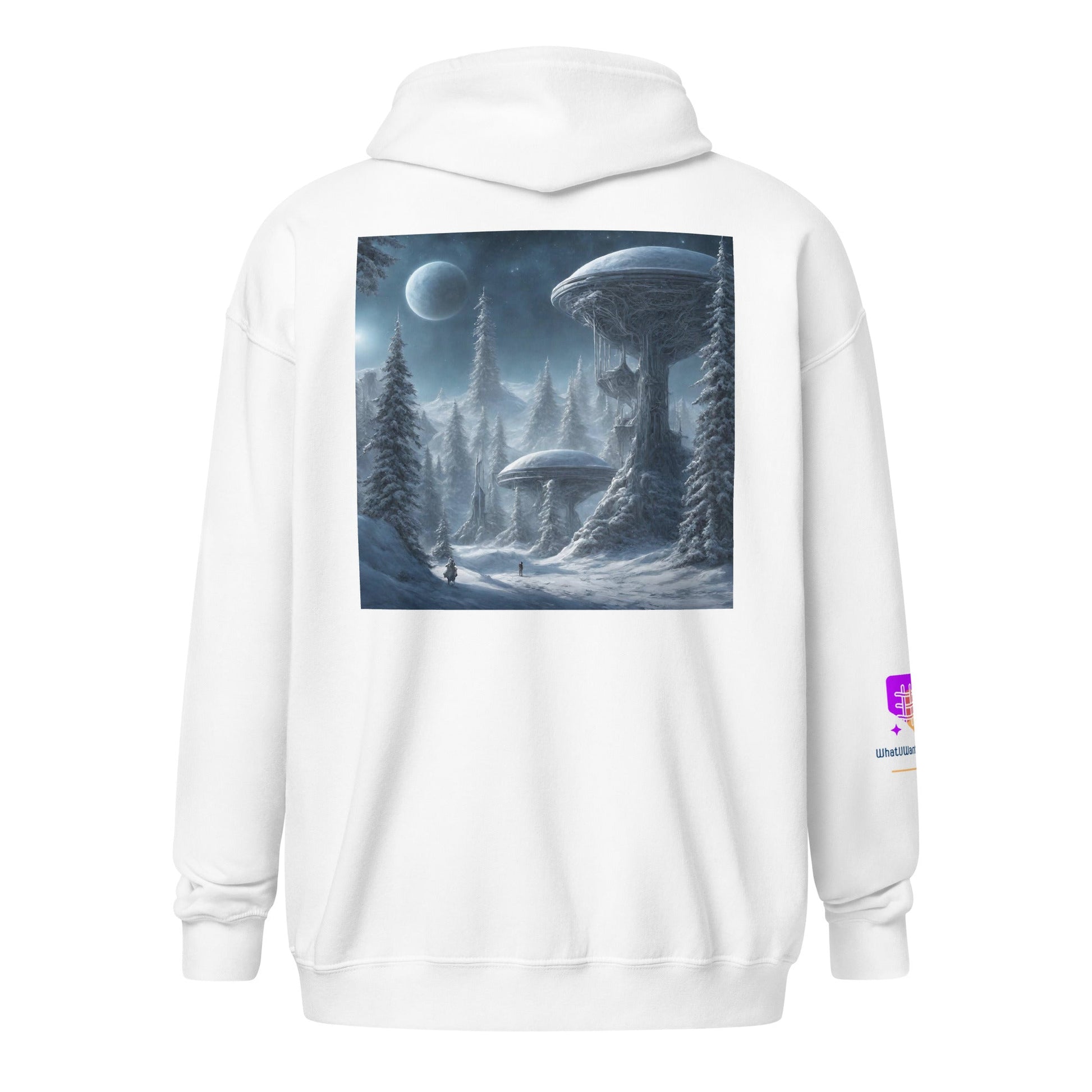 Unisex heavy blend zip hoodie