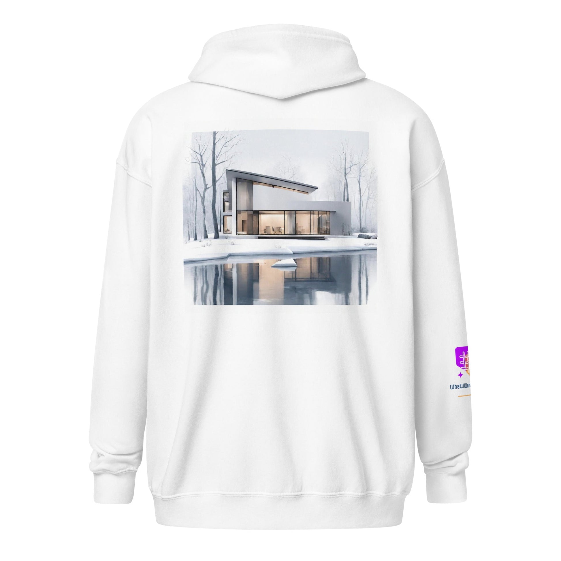 Unisex heavy blend zip hoodie