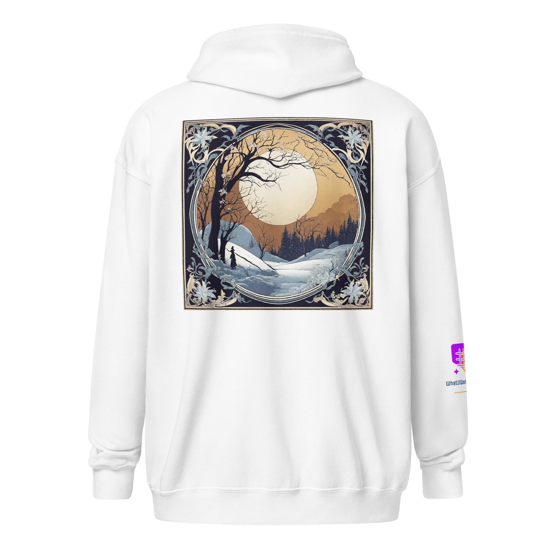 Unisex heavy blend zip hoodie