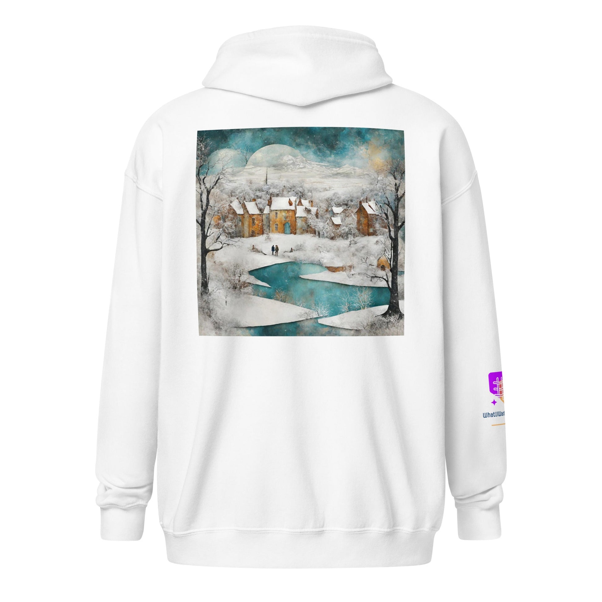 Unisex heavy blend zip hoodie