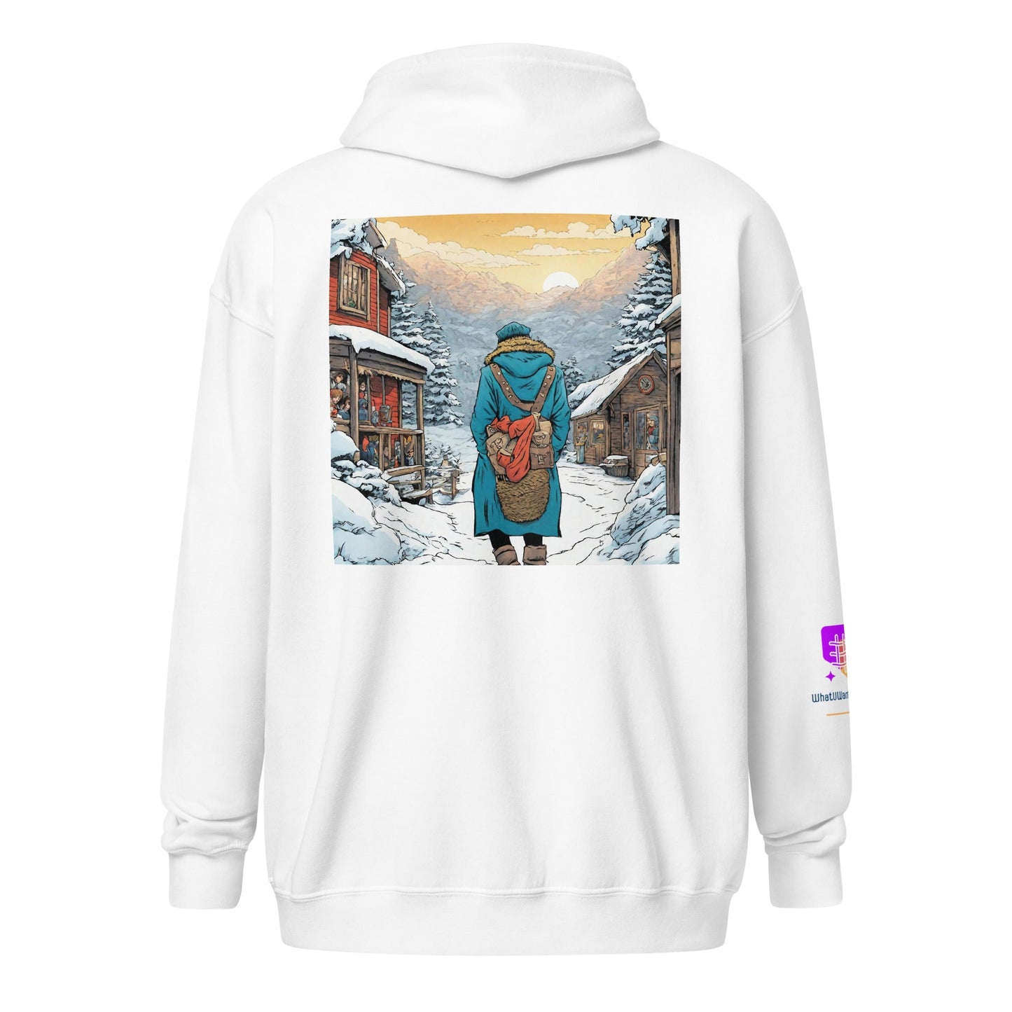 Unisex heavy blend zip hoodie