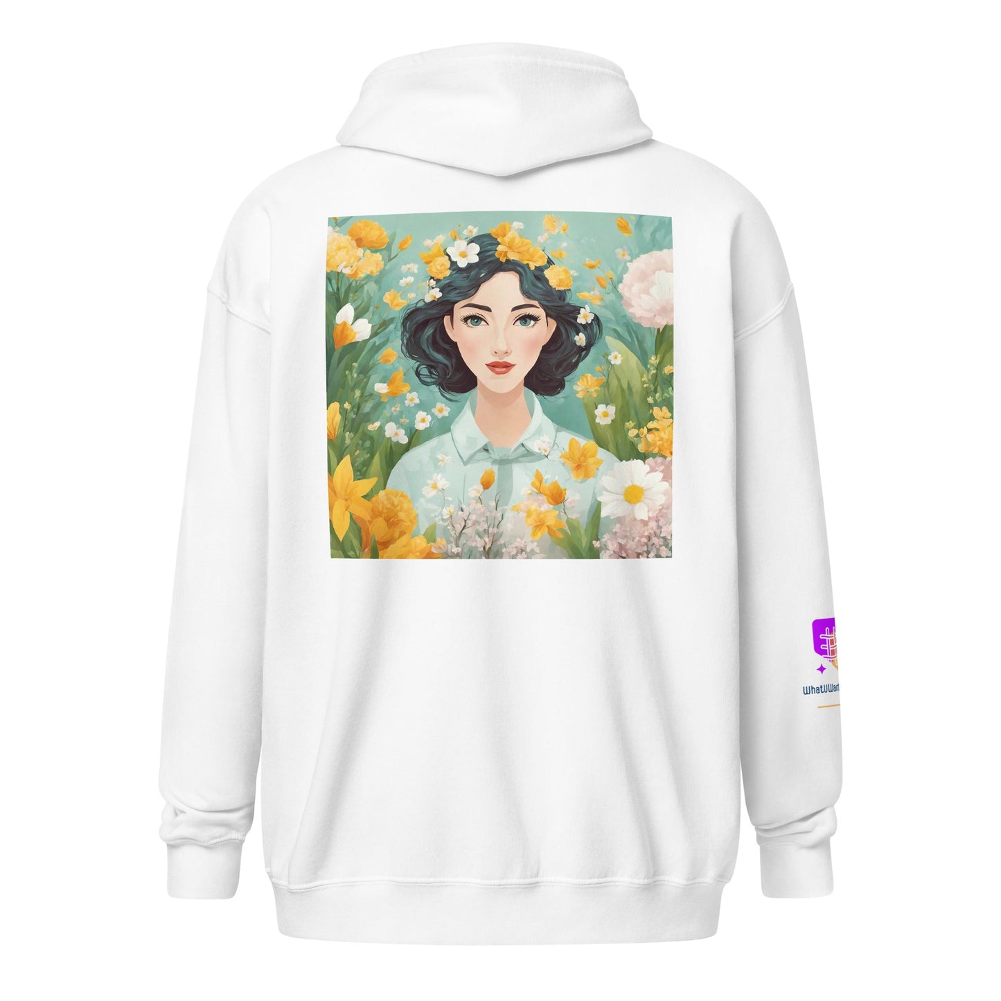 Unisex heavy blend zip hoodie