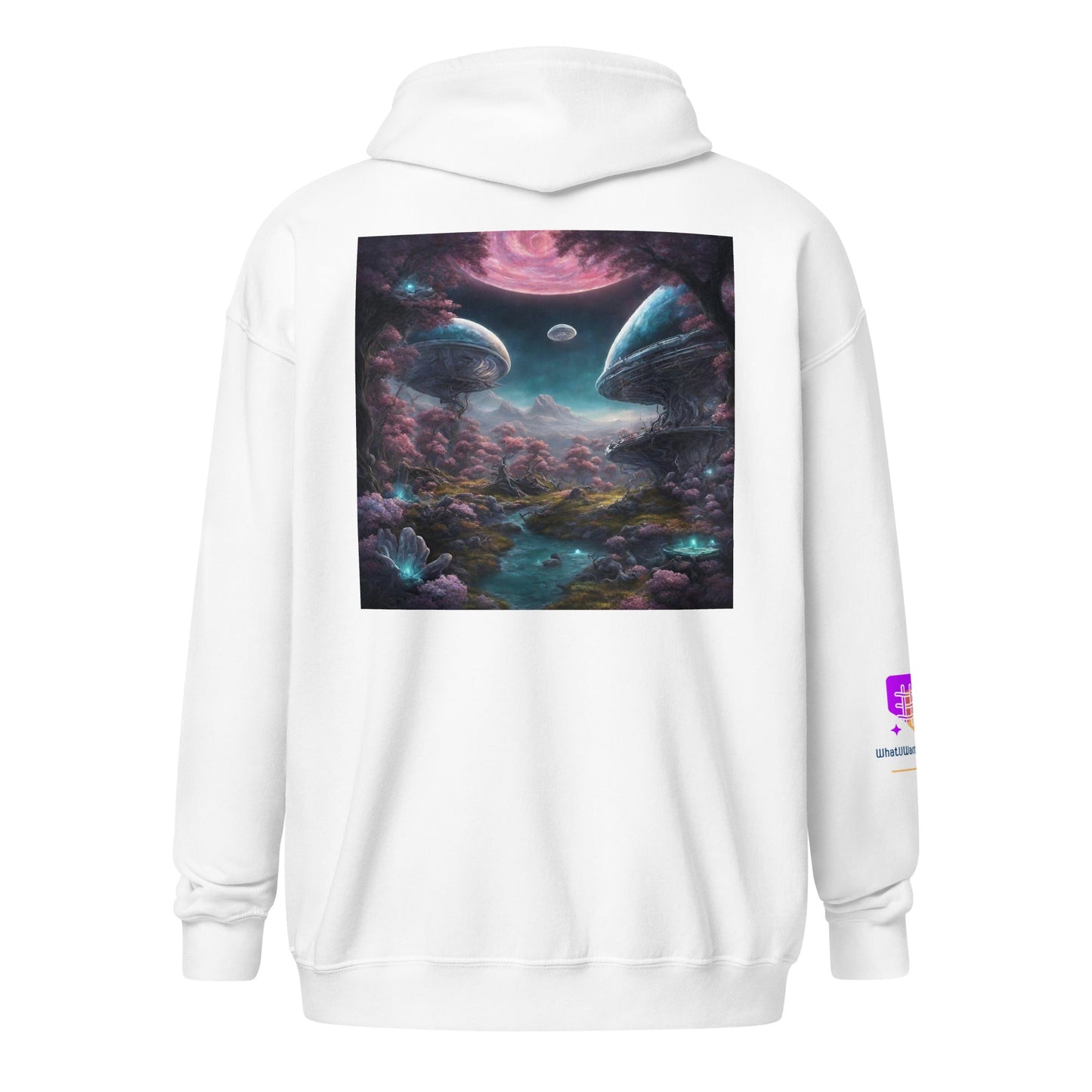 Unisex heavy blend zip hoodie