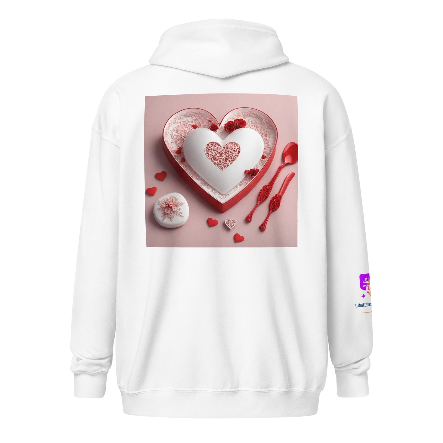 Unisex heavy blend zip hoodie