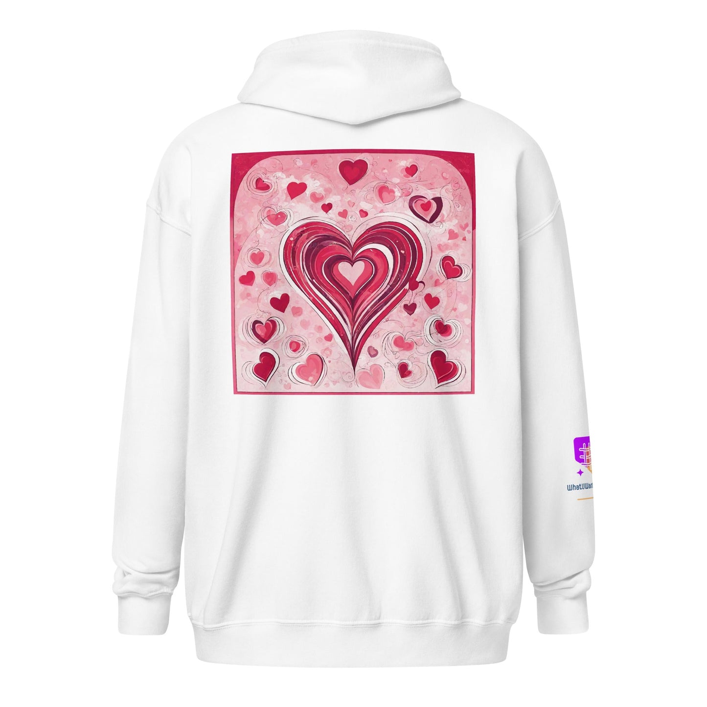 Unisex heavy blend zip hoodie