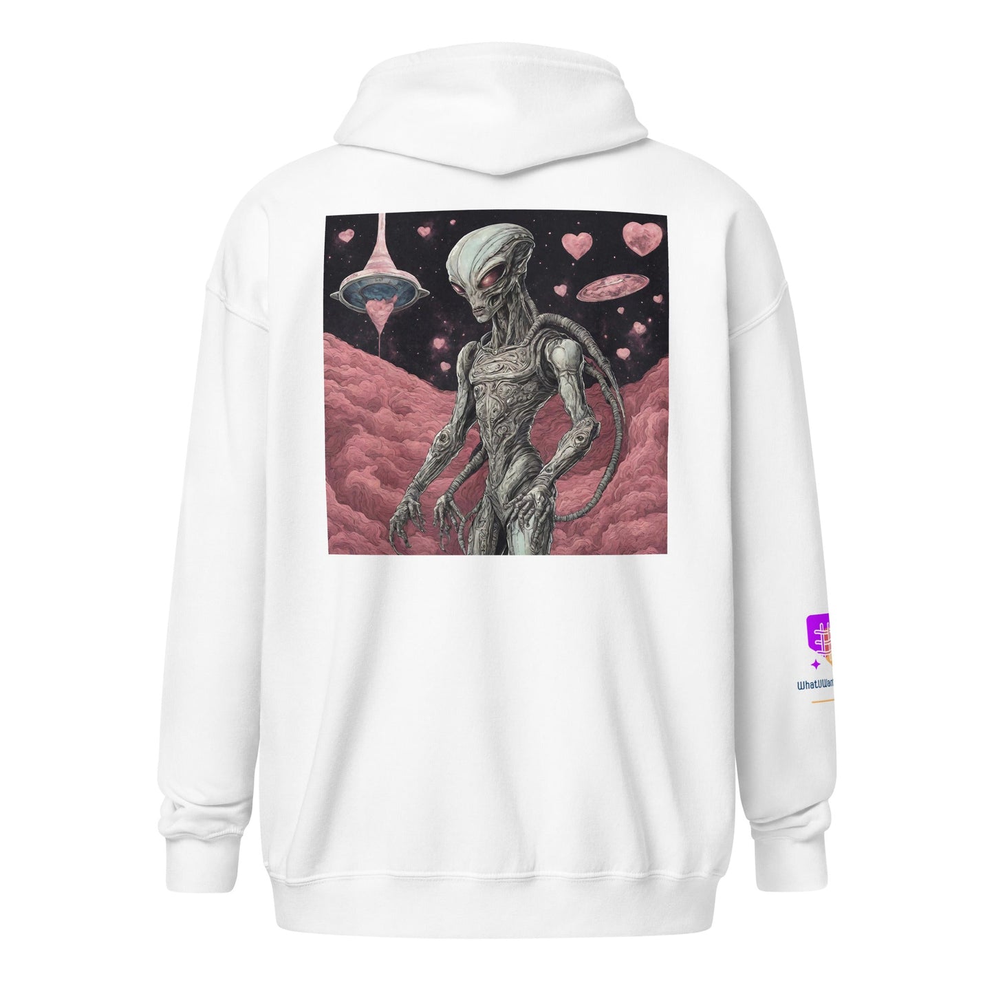 Unisex heavy blend zip hoodie