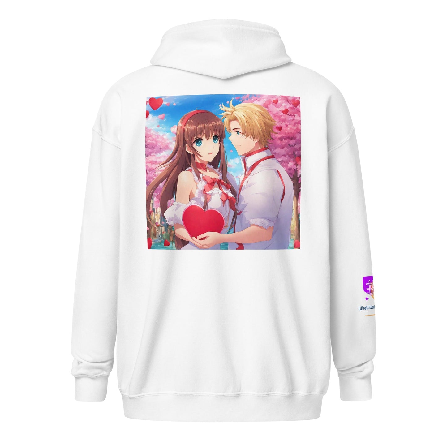 Unisex heavy blend zip hoodie