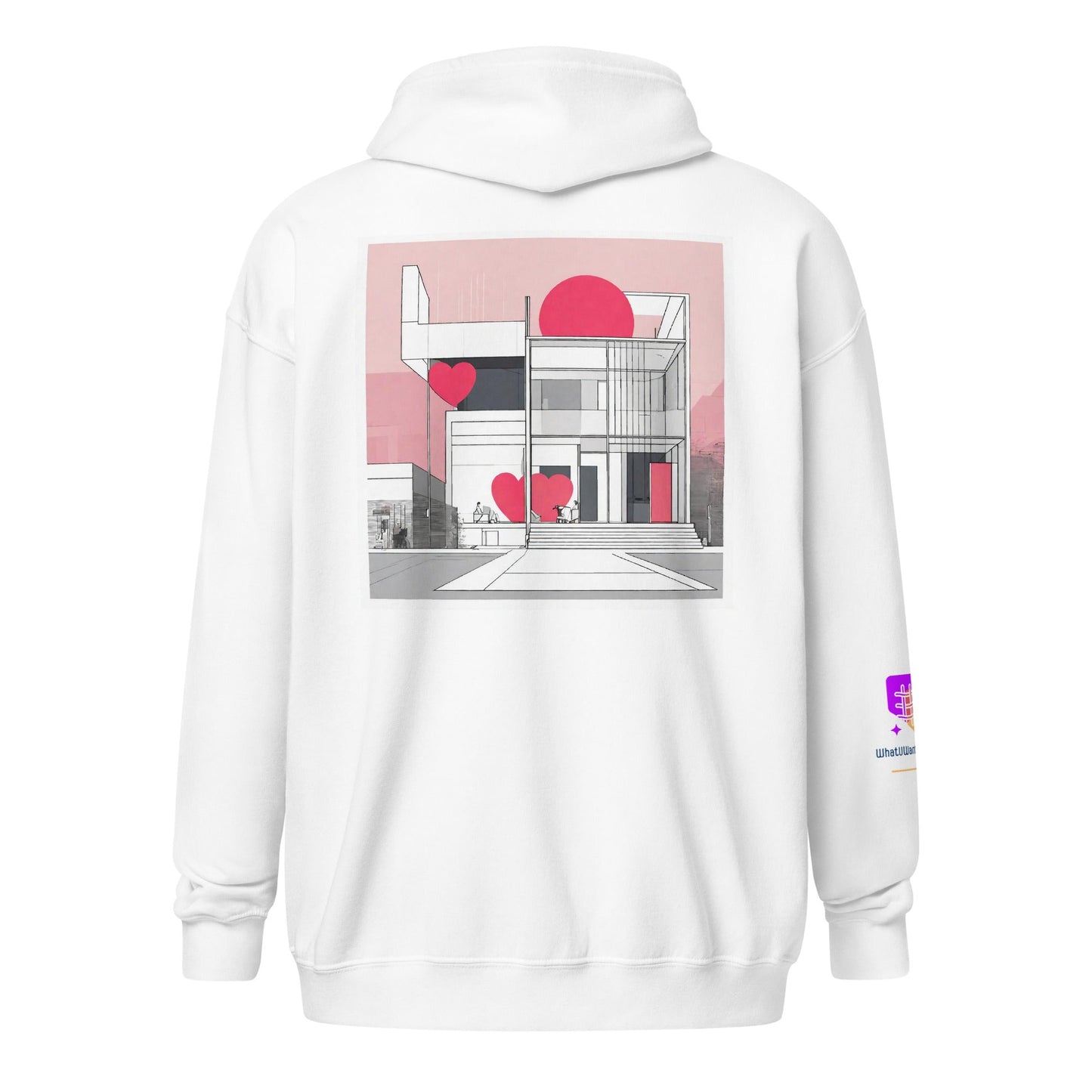 Unisex heavy blend zip hoodie