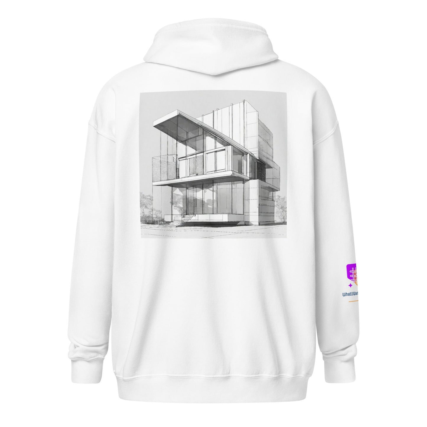 Unisex heavy blend zip hoodie