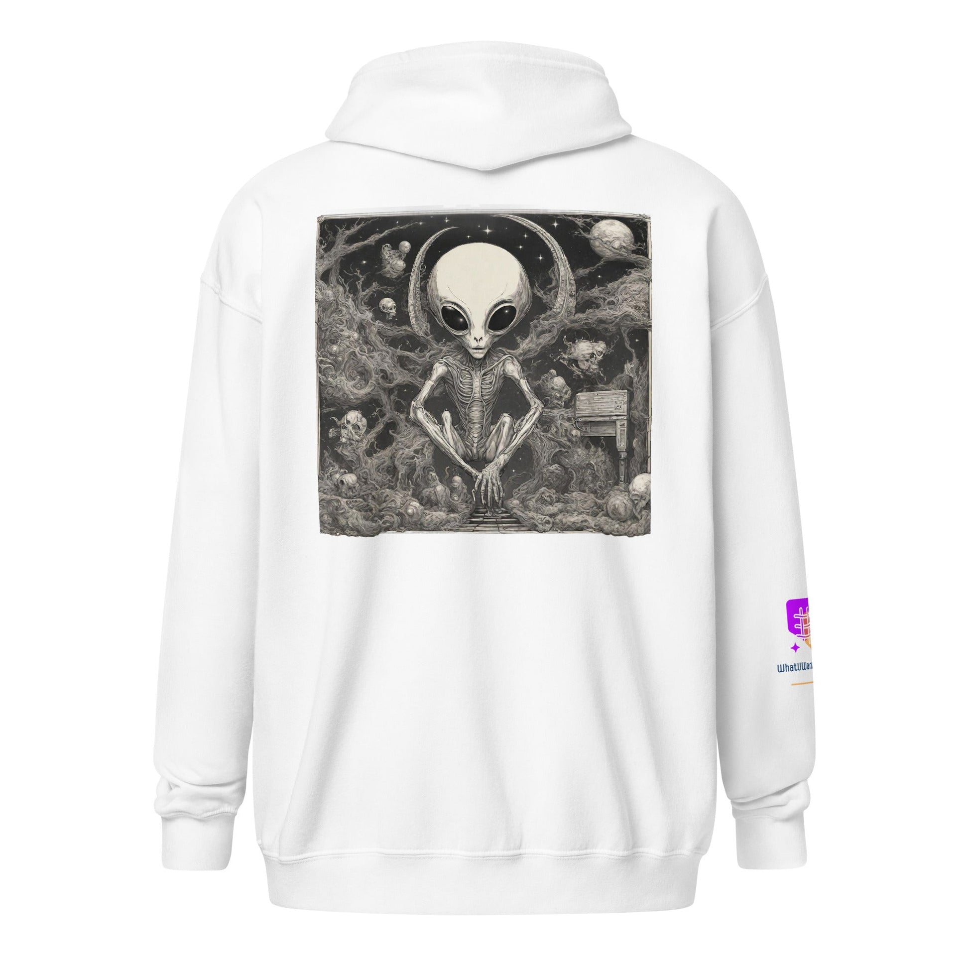 Unisex heavy blend zip hoodie