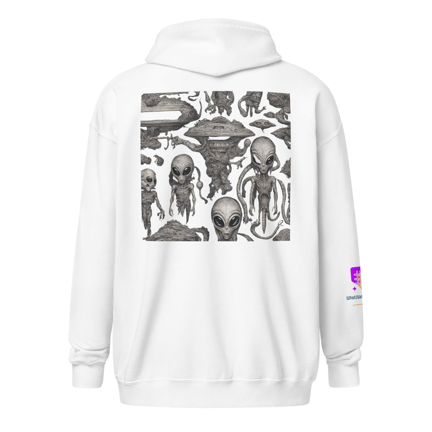 Unisex heavy blend zip hoodie