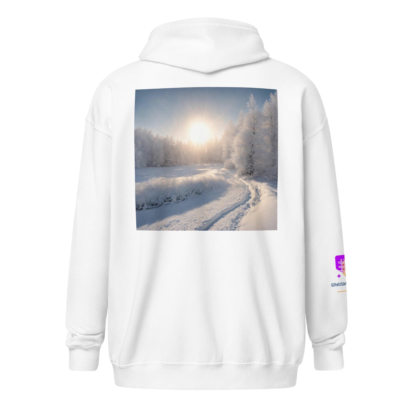 Unisex heavy blend zip hoodie