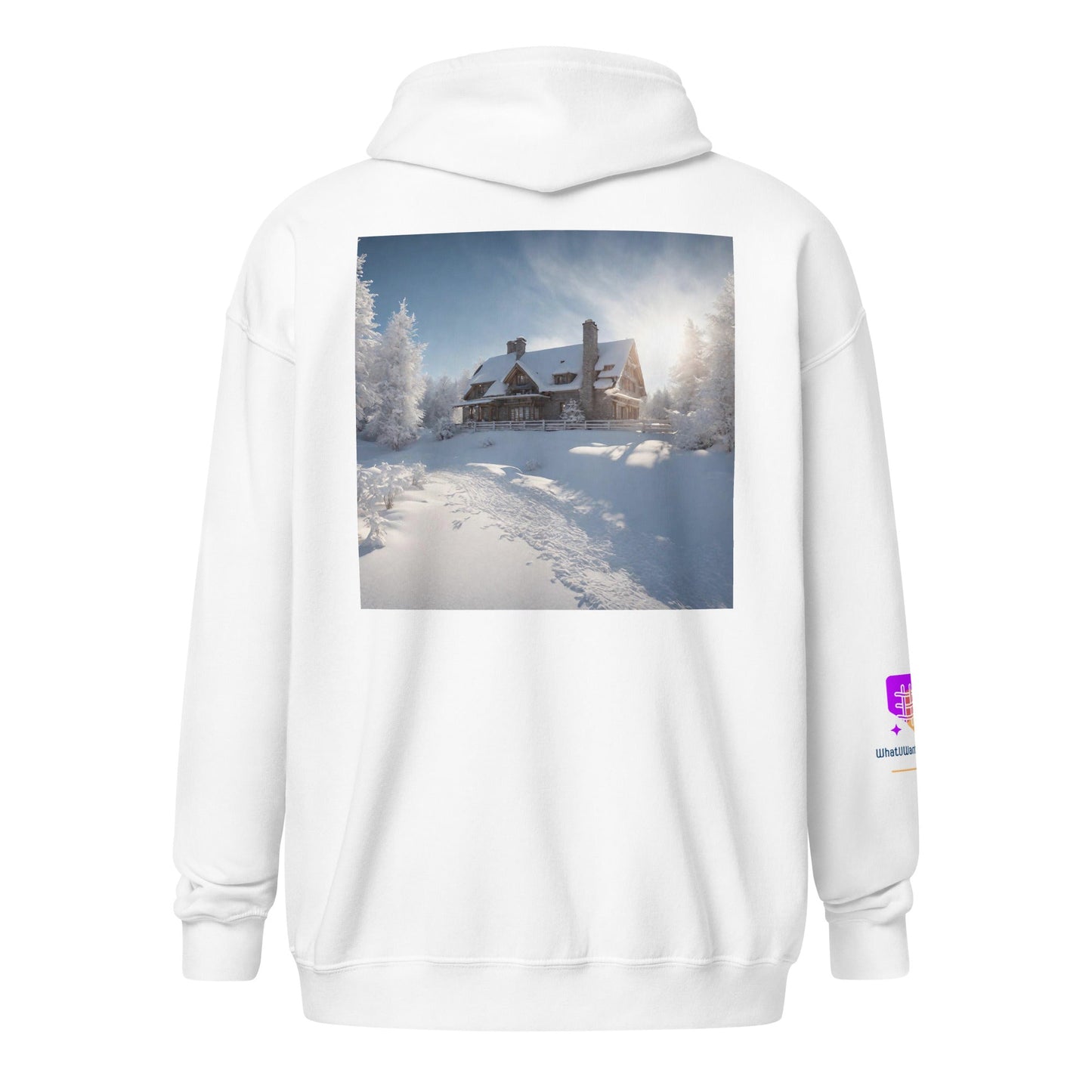 Unisex heavy blend zip hoodie