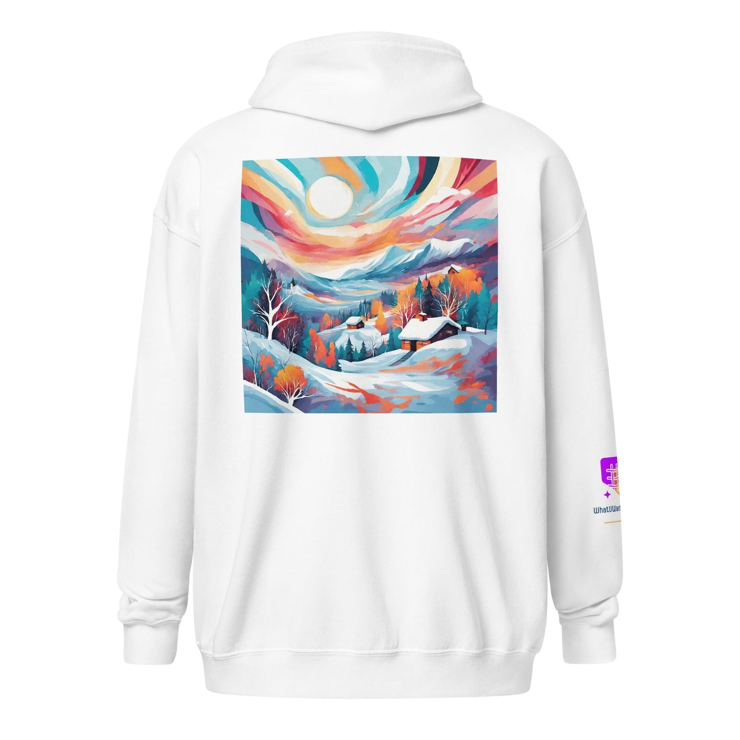 Unisex heavy blend zip hoodie