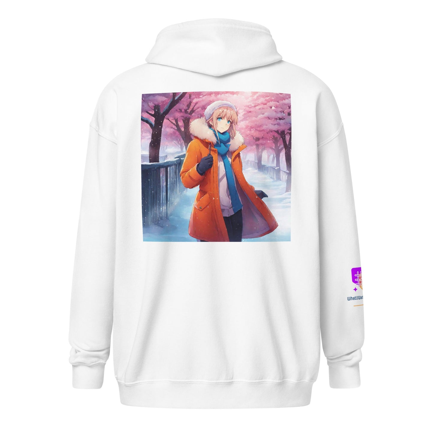 Unisex heavy blend zip hoodie